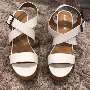 Rampage White Wedges